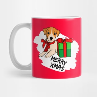 Christmas Dogs Merry Xmas T-Shirt T-Shirt No2 Mug